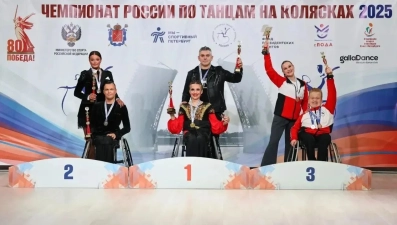Липецкая сборная завоевала четыре награды чемпионата России по танцам на колясках