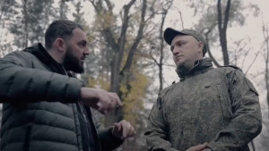 Участник программы «Гордость Липецкой земли» встретился с наставником Романом Балашовым на передовой