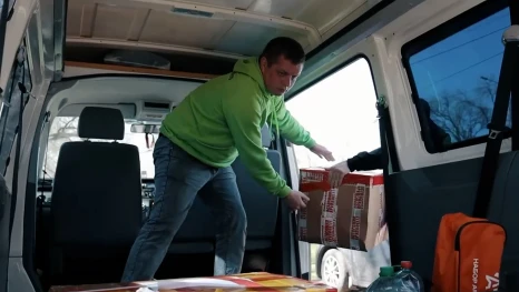 Команда правительства Липецкой области поддержала бойцов трех именных дивизионов