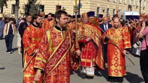 В Липецк привезли мощи заступника воинства Георгия Победоносца