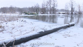 Реабилитация реки Воронеж продолжается даже зимой