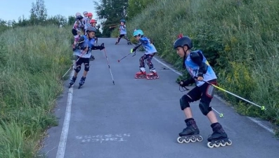 «Стальное дерево» помогает тренироваться юным горнолыжникам 