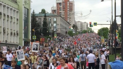 "Бессмертный полк" собрал в Липецке 65 тысяч человек