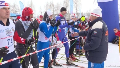 "Лыжня России" прошла на выходных (видео)