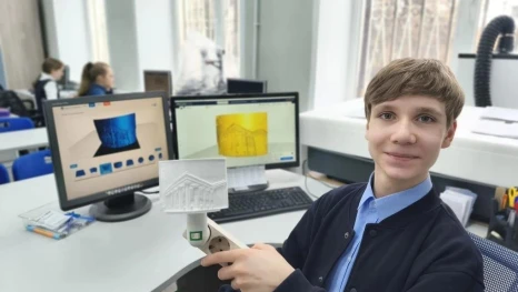 В Липецке школьники создали миниатюру театра с помощью 3D-печати