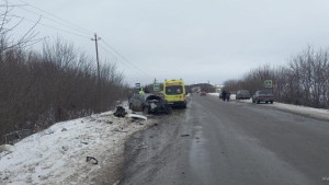 На трассе Елец-Тербуны в жёстком ДТП погиб водитель «Калины»