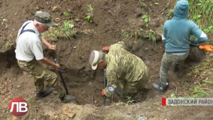 Липецкие поисковики обнаружили обломки самолета (видео)