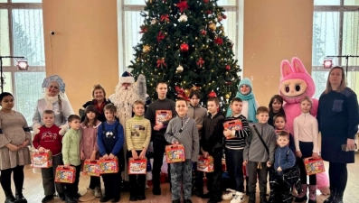 Полицейские и общественники подарили липецким детям новогоднюю сказку в театре