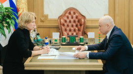 Губернатор Игорь Артамонов и министр сельского хозяйства Оксана Лут обсудили подготовку к посевной в Липецкой области