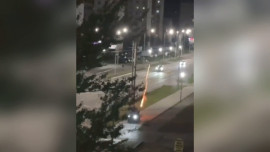 Лихачи на квадроцикле катались по тротуарам Ельца и запускали фейерверки