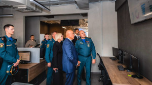 Глава МЧС России Александр Куренков приехал с рабочим визитом в Липецкую область