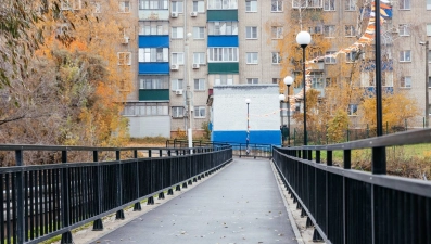 В Липецке для жителей Сокола и «Коллективки» открыли новый пешеходный мост
