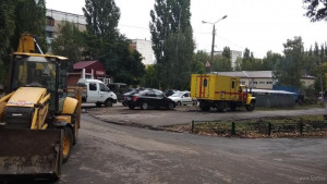 На Московской частично заменили старый водопровод