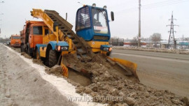 В декабре с липецких дорог вывезли снега в 10 раз больше привычной нормы