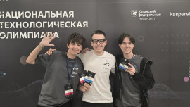 Липецкие школьники разработали защиту для роботов-экологов от кибератак на финале технологической олимпиады в Казани