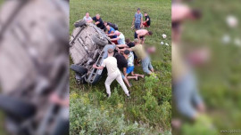 В страшном ДТП под Лебедянью погибла женщина и пострадали двое детей