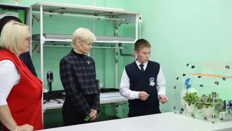 В Краснинском округе открылся первый агротехкласс