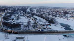 В Данкове после реконструкции открыли движение по мосту через реку Дон (видеосюжет)