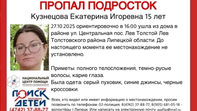 Двух девочек-подростков ищут в Липецкой области