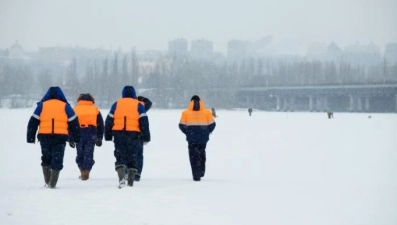 Лёд на водоёмах Липецка в марте становится рыхлым и опасным