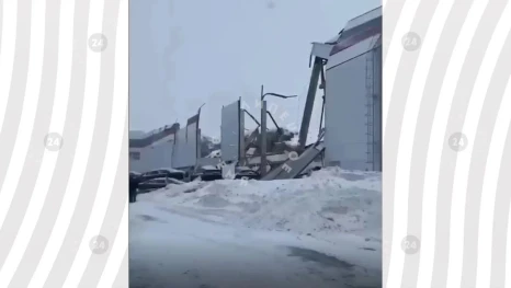 В Липецкой области в одном из цехов предприятия «Моторинвест» обрушилась крыша