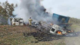 На елецкой трассе после серьезной аварии вечером 12 октября восстановили движение