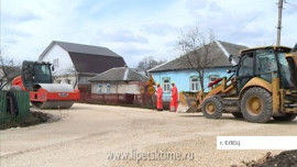 В Ельце началась большая дорожная стройка