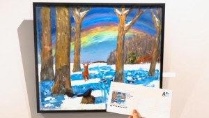 Выпущен почтовый конверт с картиной липецкого художника 