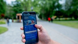 Липчане активно пользуются бесплатным Wi-Fi от НЛМК в городских парках