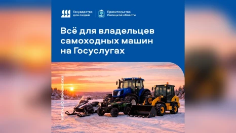 Липчане помогли создать всероссиййский сервис для владельцев спецтехники на «Госуслугах»