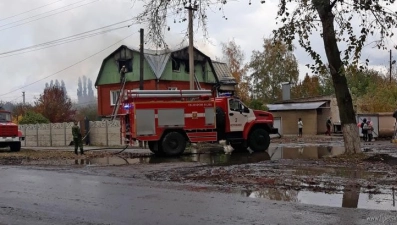 Огонь уничтожил жилой дом в селе