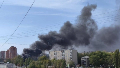 Идёт локализация пожара на площади 300 кв. метров на проспекте Победы