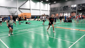 235 спорстменов соревнуются в «Первенстве Черноземья» по бадминтону в Липецке