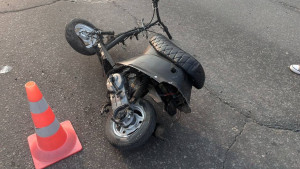 13-летний мопедист пострадал в ДТП с иномаркой в Ельце