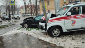 В жёстком столкновении на Гагарина в Липецке обошлось без пострадавших