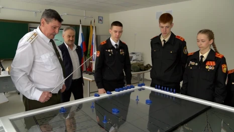 Масштабный ремонт кадетской школы в Липецкой области подошел к концу