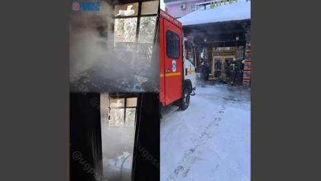 В Липецкой области из пожара эвакуировали 80 человек