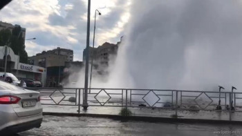 На Центральном рынке Липецка произошёл прорыв горячей воды