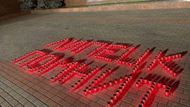 Телекомпания «Липецкое время» в прямом эфире показала акцию «Свеча памяти»