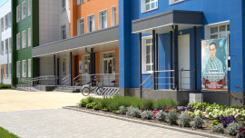 В Лебедяни на улице Школьной завершается реконструкция школы