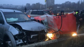 Водитель и пассажир пострадали в тройном ДТП в центре Липецка