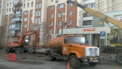 В центре Липецка отключили воду