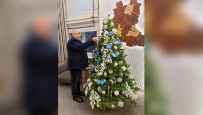 Участник «Гордости Липецкой земли» Сергей Попов принял участие в акции «Ёлка желаний»