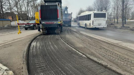 В Липецке на Воронежском шоссе начались дорожные работы