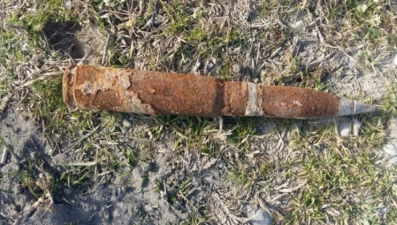 Зенитный снаряд времён Великой Отечественной войны нашли в Копцевых Хуторах