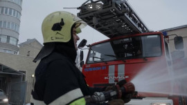 В квартире на площади Победы разгорелся пожар в Липецке