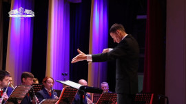 Духовой оркестр липецкой филармонии открыл очередной сезон с новым главным дирижёром