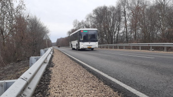 В Липецкой области завершили ремонт участка трассы Елец-Долгоруково-Тербуны