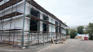 Масштабный капремонт идёт в липецкой школе №4 