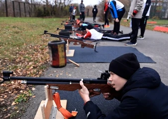 Первые соревнования по летнему биатлону состоялись в Липецке